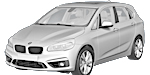 BMW F45 B1556 Fault Code